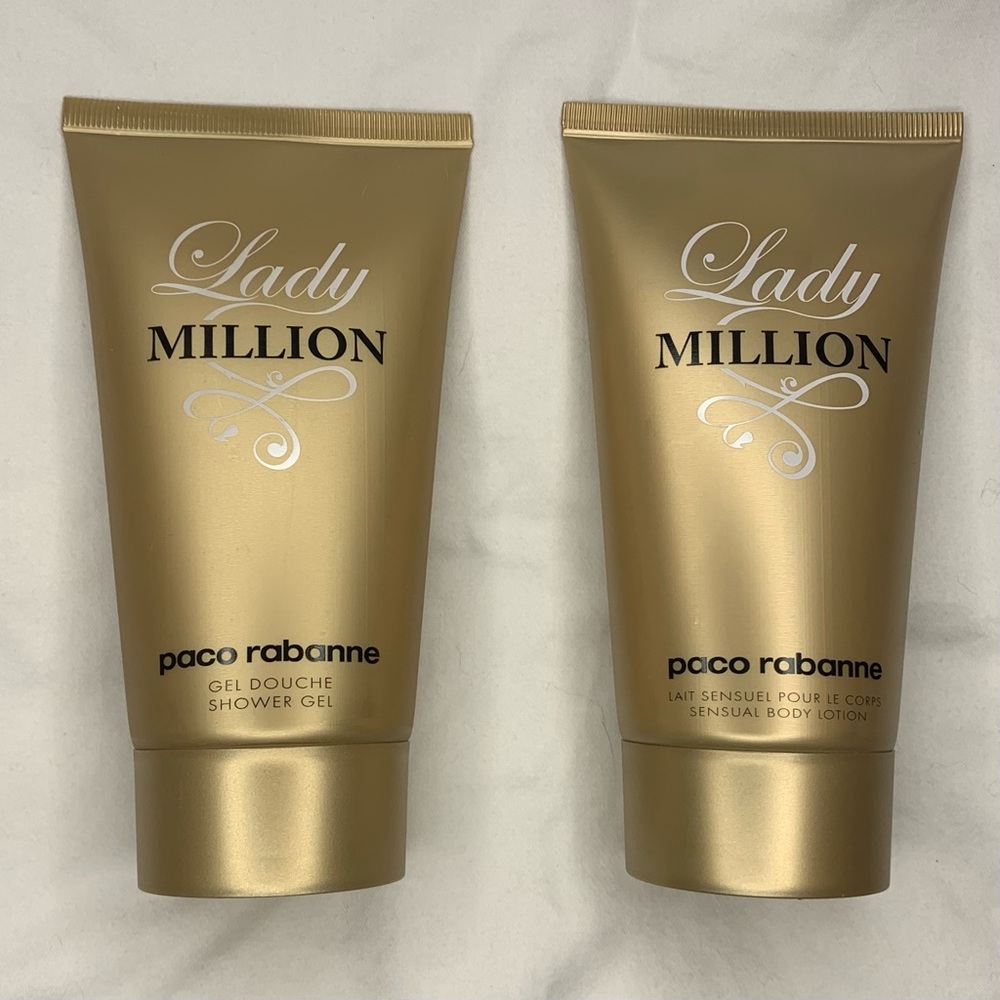 PACO RABANNE Million Lady - Body Lotion and Shower Gel Set - New!